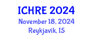 International Conference on Human Reproduction and Embryology (ICHRE) November 18, 2024 - Reykjavik, Iceland