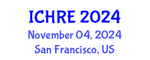 International Conference on Human Reproduction and Embryology (ICHRE) November 04, 2024 - San Francisco, United States