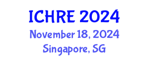International Conference on Human Reproduction and Embryology (ICHRE) November 18, 2024 - Singapore, Singapore