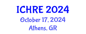 International Conference on Human Reproduction and Embryology (ICHRE) October 17, 2024 - Athens, Greece