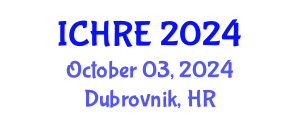 International Conference on Human Reproduction and Embryology (ICHRE) October 03, 2024 - Dubrovnik, Croatia