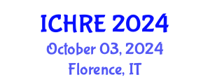 International Conference on Human Reproduction and Embryology (ICHRE) October 03, 2024 - Florence, Italy