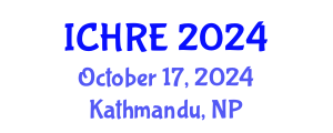 International Conference on Human Reproduction and Embryology (ICHRE) October 17, 2024 - Kathmandu, Nepal