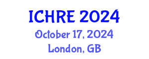 International Conference on Human Reproduction and Embryology (ICHRE) October 17, 2024 - London, United Kingdom