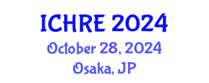 International Conference on Human Reproduction and Embryology (ICHRE) October 28, 2024 - Osaka, Japan