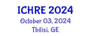 International Conference on Human Reproduction and Embryology (ICHRE) October 03, 2024 - Tbilisi, Georgia