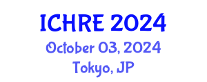 International Conference on Human Reproduction and Embryology (ICHRE) October 03, 2024 - Tokyo, Japan