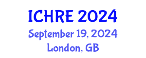 International Conference on Human Reproduction and Embryology (ICHRE) September 19, 2024 - London, United Kingdom