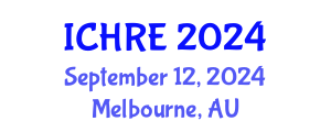 International Conference on Human Reproduction and Embryology (ICHRE) September 12, 2024 - Melbourne, Australia