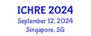 International Conference on Human Reproduction and Embryology (ICHRE) September 12, 2024 - Singapore, Singapore