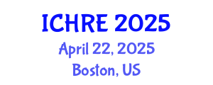 International Conference on Human Reproduction and Embryology (ICHRE) April 22, 2025 - Boston, United States