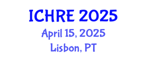 International Conference on Human Reproduction and Embryology (ICHRE) April 15, 2025 - Lisbon, Portugal