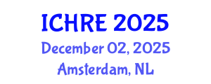 International Conference on Human Reproduction and Embryology (ICHRE) December 02, 2025 - Amsterdam, Netherlands