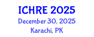 International Conference on Human Reproduction and Embryology (ICHRE) December 30, 2025 - Karachi, Pakistan