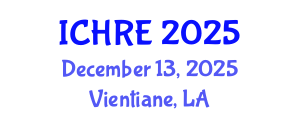 International Conference on Human Reproduction and Embryology (ICHRE) December 13, 2025 - Vientiane, Laos