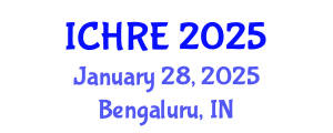 International Conference on Human Reproduction and Embryology (ICHRE) January 28, 2025 - Bengaluru, India
