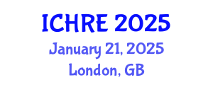 International Conference on Human Reproduction and Embryology (ICHRE) January 21, 2025 - London, United Kingdom