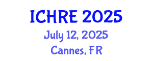 International Conference on Human Reproduction and Embryology (ICHRE) July 12, 2025 - Cannes, France