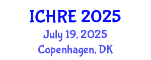 International Conference on Human Reproduction and Embryology (ICHRE) July 19, 2025 - Copenhagen, Denmark