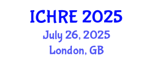 International Conference on Human Reproduction and Embryology (ICHRE) July 26, 2025 - London, United Kingdom