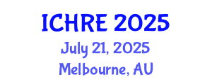 International Conference on Human Reproduction and Embryology (ICHRE) July 21, 2025 - Melbourne, Australia