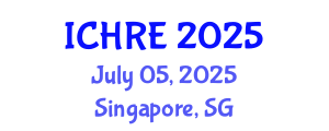 International Conference on Human Reproduction and Embryology (ICHRE) July 05, 2025 - Singapore, Singapore