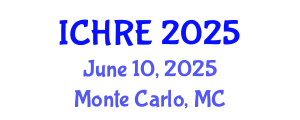 International Conference on Human Reproduction and Embryology (ICHRE) June 10, 2025 - Monte Carlo, Monaco