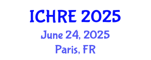 International Conference on Human Reproduction and Embryology (ICHRE) June 24, 2025 - Paris, France