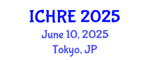 International Conference on Human Reproduction and Embryology (ICHRE) June 10, 2025 - Tokyo, Japan