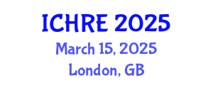 International Conference on Human Reproduction and Embryology (ICHRE) March 15, 2025 - London, United Kingdom