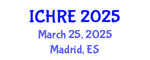International Conference on Human Reproduction and Embryology (ICHRE) March 25, 2025 - Madrid, Spain