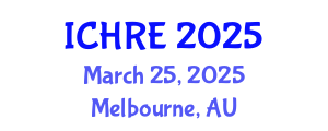 International Conference on Human Reproduction and Embryology (ICHRE) March 25, 2025 - Melbourne, Australia