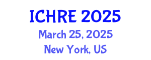 International Conference on Human Reproduction and Embryology (ICHRE) March 25, 2025 - New York, United States