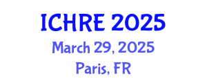 International Conference on Human Reproduction and Embryology (ICHRE) March 29, 2025 - Paris, France