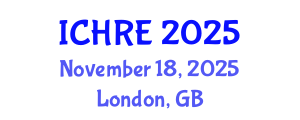 International Conference on Human Reproduction and Embryology (ICHRE) November 18, 2025 - London, United Kingdom