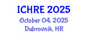 International Conference on Human Reproduction and Embryology (ICHRE) October 04, 2025 - Dubrovnik, Croatia