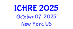 International Conference on Human Reproduction and Embryology (ICHRE) October 07, 2025 - New York, United States