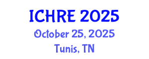 International Conference on Human Reproduction and Embryology (ICHRE) October 25, 2025 - Tunis, Tunisia
