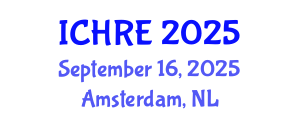 International Conference on Human Reproduction and Embryology (ICHRE) September 16, 2025 - Amsterdam, Netherlands