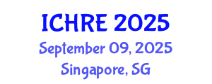 International Conference on Human Reproduction and Embryology (ICHRE) September 09, 2025 - Singapore, Singapore