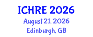 International Conference on Human Reproduction and Embryology (ICHRE) August 21, 2026 - Edinburgh, United Kingdom International Conference on Human Reproduction and Embryology (ICHRE) August 21, 2026 - Edinburgh, United Kingdom