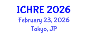 International Conference on Human Reproduction and Embryology (ICHRE) February 23, 2026 - Tokyo, Japan International Conference on Human Reproduction and Embryology (ICHRE) February 23, 2026 - Tokyo, Japan