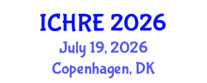 International Conference on Human Reproduction and Embryology (ICHRE) July 19, 2026 - Copenhagen, Denmark International Conference on Human Reproduction and Embryology (ICHRE) July 19, 2026 - Copenhagen, Denmark