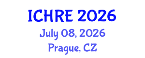 International Conference on Human Reproduction and Embryology (ICHRE) July 08, 2026 - Prague, Czechia International Conference on Human Reproduction and Embryology (ICHRE) July 08, 2026 - Prague, Czechia
