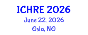 International Conference on Human Reproduction and Embryology (ICHRE) June 22, 2026 - Oslo, Norway International Conference on Human Reproduction and Embryology (ICHRE) June 22, 2026 - Oslo, Norway