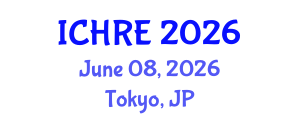 International Conference on Human Reproduction and Embryology (ICHRE) June 08, 2026 - Tokyo, Japan International Conference on Human Reproduction and Embryology (ICHRE) June 08, 2026 - Tokyo, Japan