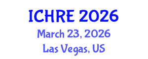 International Conference on Human Reproduction and Embryology (ICHRE) March 23, 2026 - Las Vegas, United States International Conference on Human Reproduction and Embryology (ICHRE) March 23, 2026 - Las Vegas, United States
