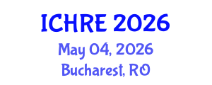 International Conference on Human Reproduction and Embryology (ICHRE) May 04, 2026 - Bucharest, Romania International Conference on Human Reproduction and Embryology (ICHRE) May 04, 2026 - Bucharest, Romania