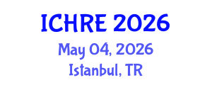 International Conference on Human Reproduction and Embryology (ICHRE) May 04, 2026 - Istanbul, Turkey International Conference on Human Reproduction and Embryology (ICHRE) May 04, 2026 - Istanbul, Turkey