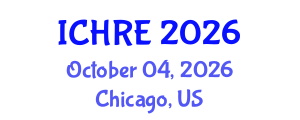 International Conference on Human Reproduction and Embryology (ICHRE) October 04, 2026 - Chicago, United States International Conference on Human Reproduction and Embryology (ICHRE) October 04, 2026 - Chicago, United States